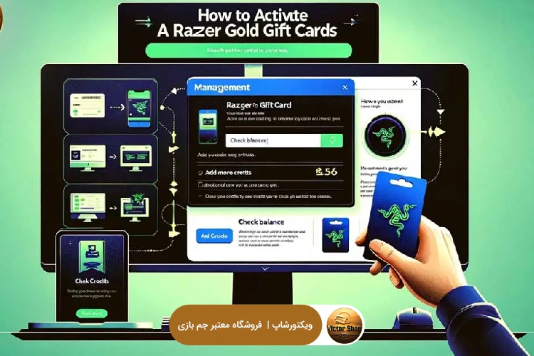 چرا باید گیفت کارت ریزر گلد خود را از ویکتورشاپ خریداری کنید؟