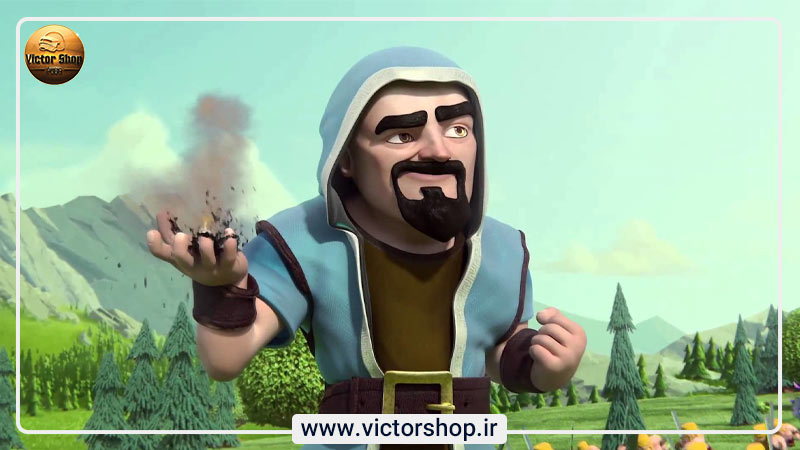 Wizard-character-in-Clash-Royale-game