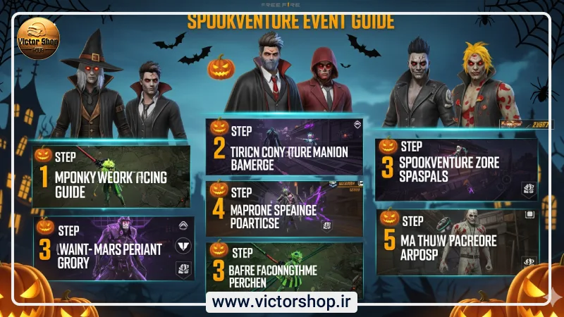 نحوه شرکت در رویداد Spookventure