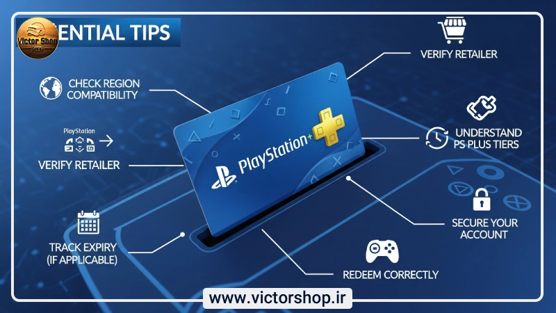 نکات مهم قبل از خرید و استفاده از گیفت کارت پلی استیشن برای PlayStation Plus