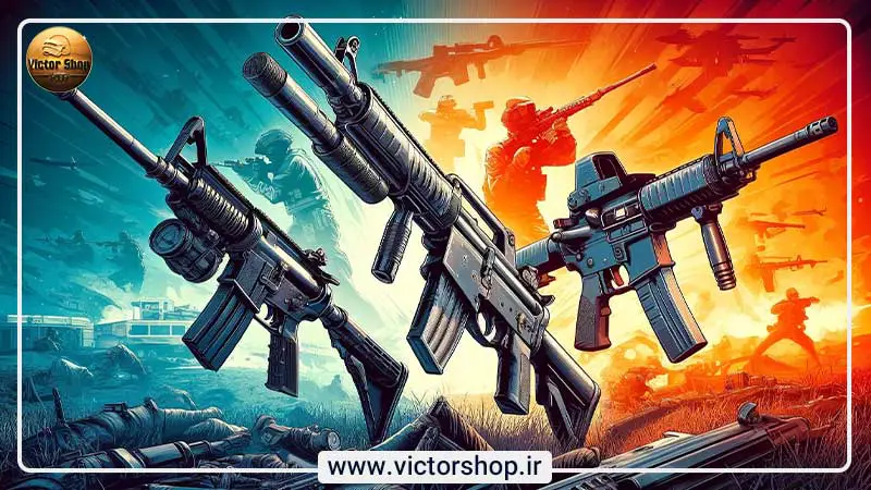 سلاح MP40 و GROZA-M249