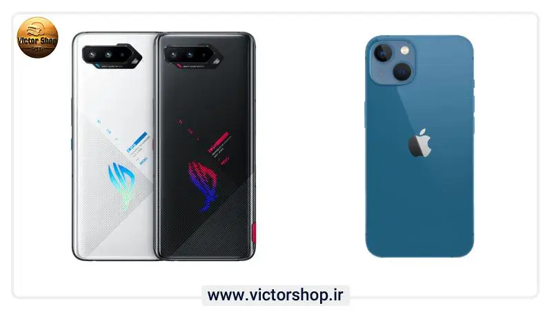iPhone 13.Asus ROG Phone 8 Pro