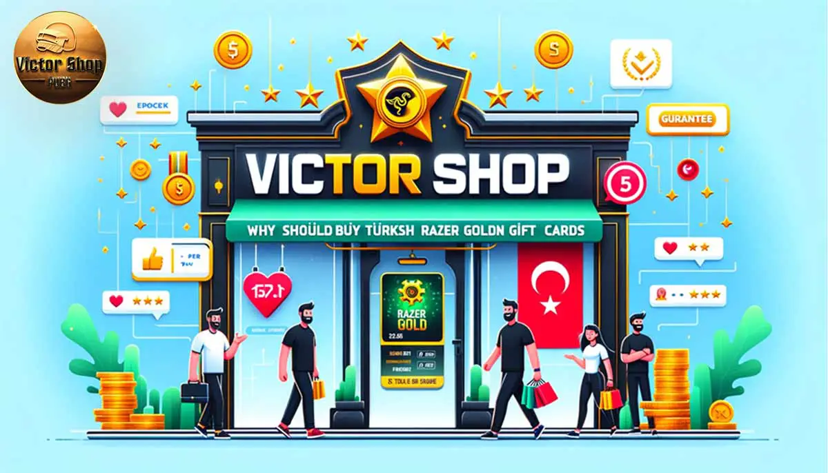چرا باید از ویکتورشاپ گیفت کارت ریزر گلد ترکیه را خریداری کنید؟